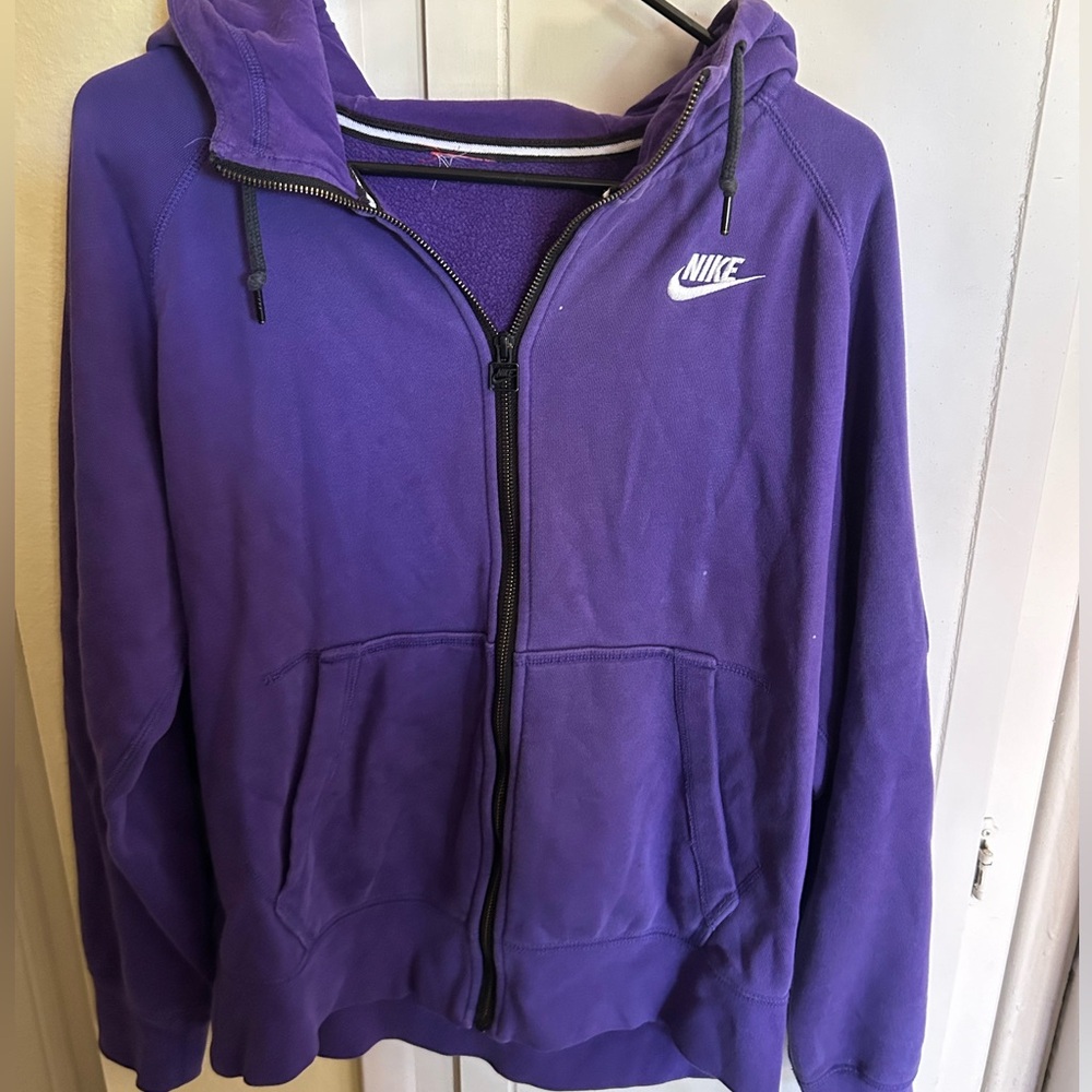 Nike zip up hoodie